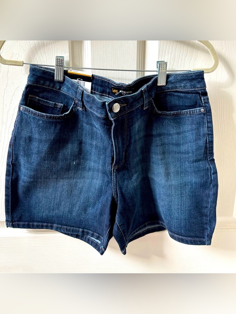 Lee Dark Blue Denim Women’s Shorts